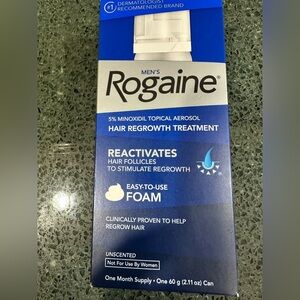 Rogain 5% Topical Solution 1 Month Supply New